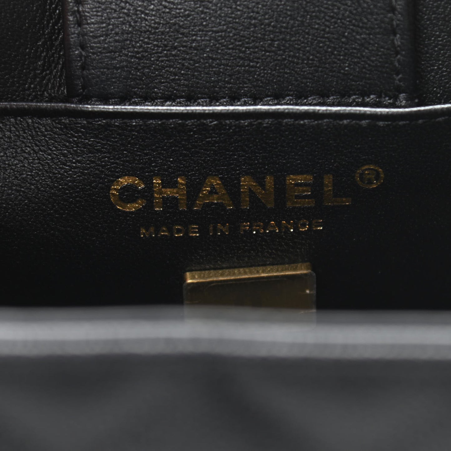 Caviar Quilted Mini Bucket Bag Black