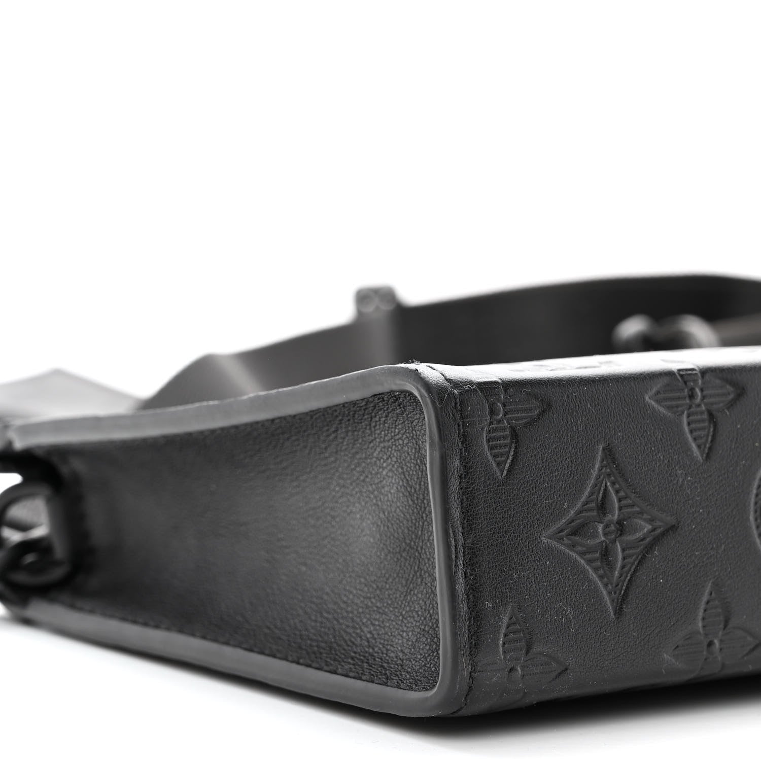Louis Vuitton Calfskin Monogram Shadow Gaston Wearable Wallet 8 of 9