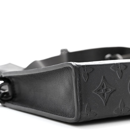 Louis Vuitton Calfskin Monogram Shadow Gaston Wearable Wallet 8 of 9
