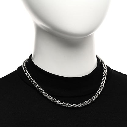 David Yurman Sterling Silver 14K Yellow Gold 6mm Wheat Chain Necklace 2 of 4