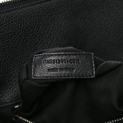 Saint Laurent Grained Calfskin Small Supple Sac De Jour Duffle Black 7 of 11