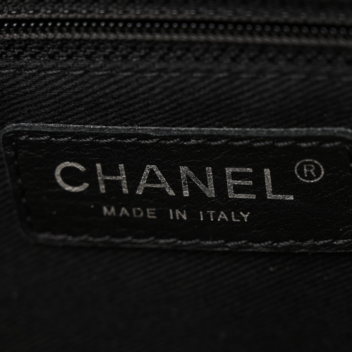 Chanel PVC Tweed Patchwork Jumbo Single Flap Black 6 of 14