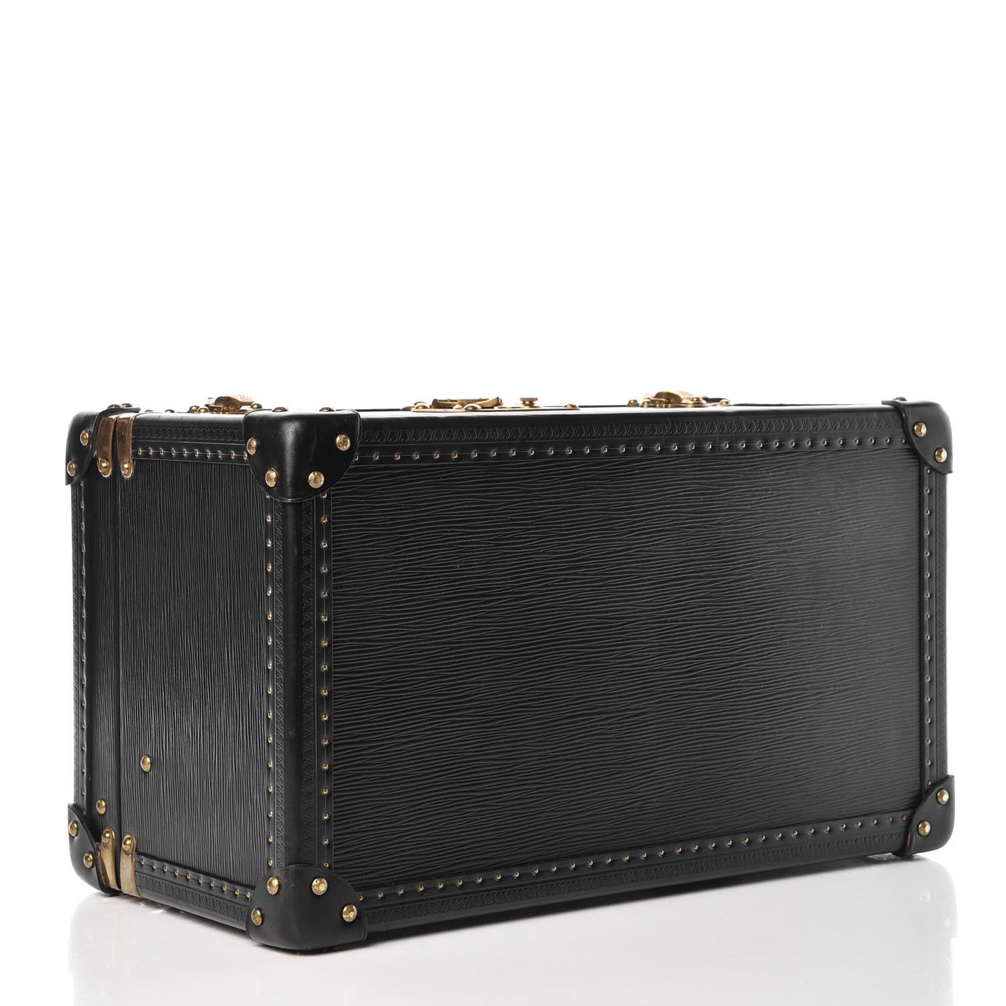 Epi Boite Bouteilles et Glace Beauty Train Case Black