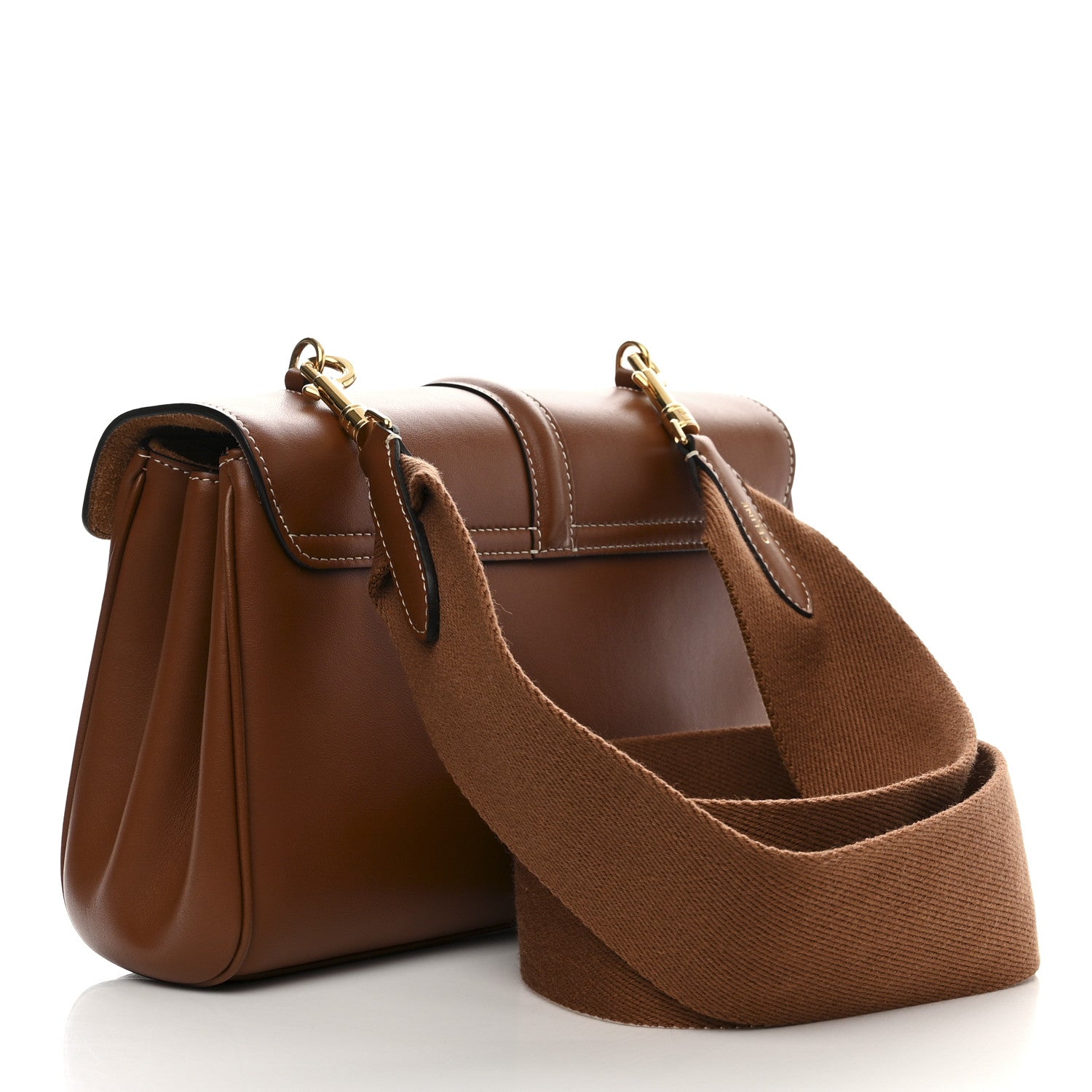 Celine Smooth Calfskin Teen 16 Crossbody Bag Soft Tan 3 of 12