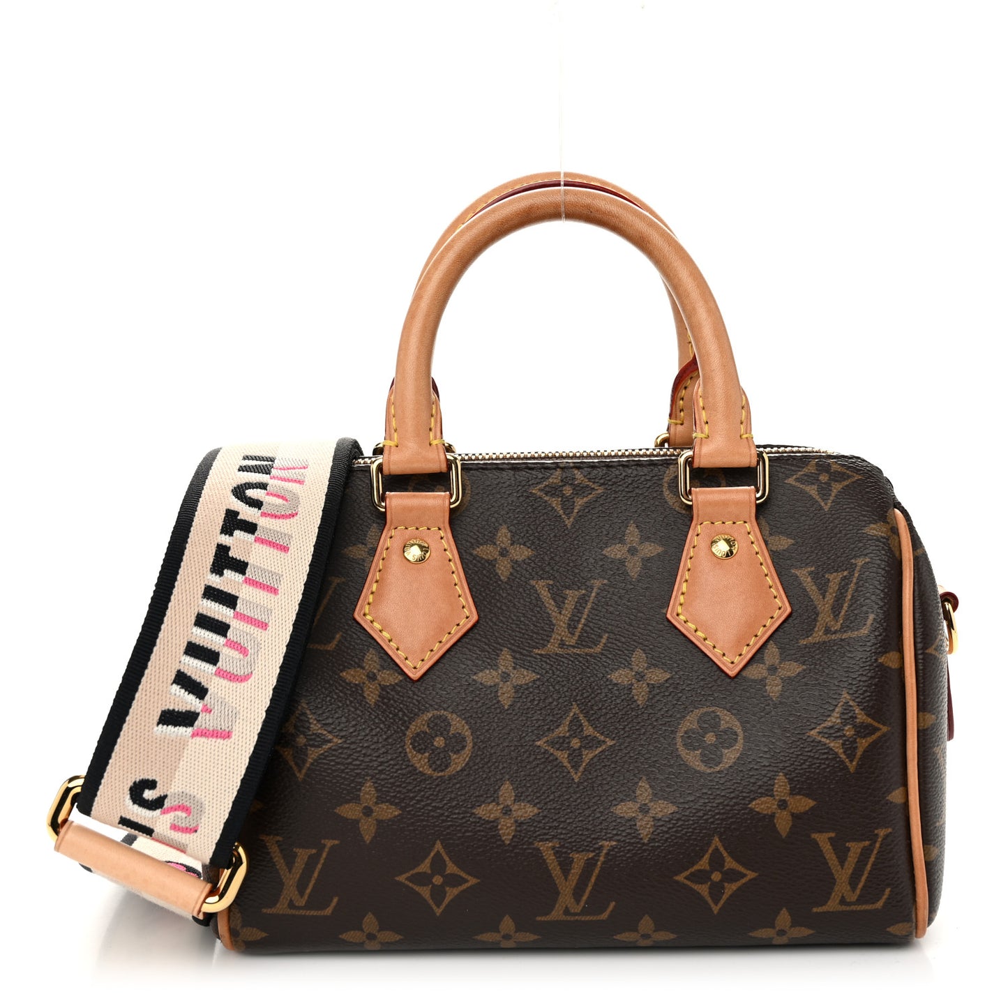 Monogram Speedy Bandouliere 20 Black