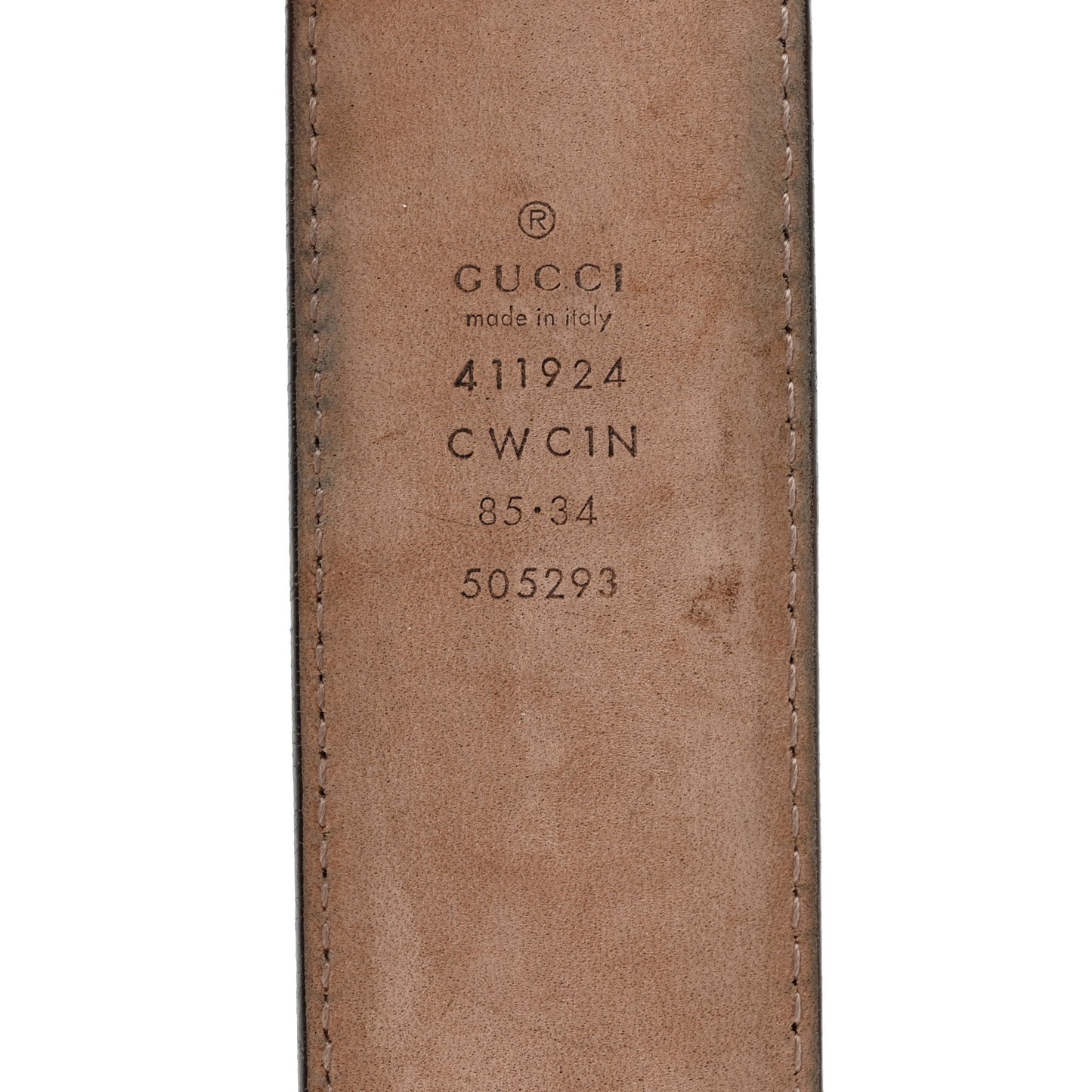 Guccissima Signature Interlocking G 40mm Belt 95 38 Hibiscus Red