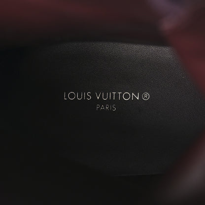 Louis Vuitton Patent Territory Ranger Boots 41 Bordeaux 8 of 8