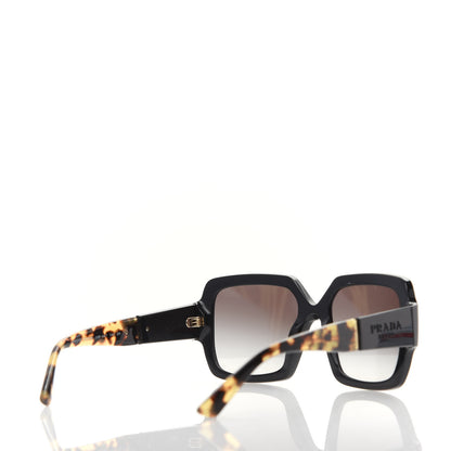 Prada Oversized Monochrome Sunglasses SPR 21X Black Tortoise 4 of 8