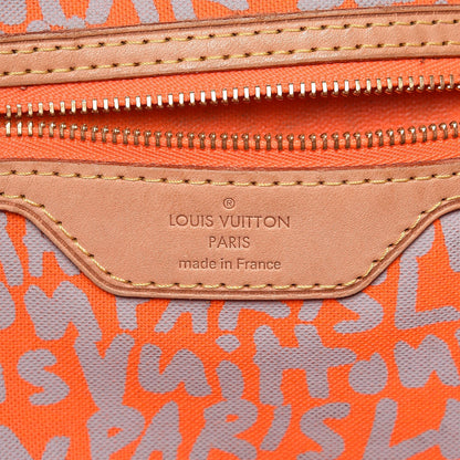 Louis Vuitton Monogram Graffiti Neverfull GM Orange 6 of 9