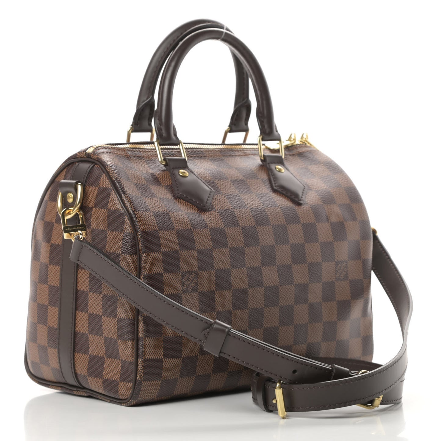 Damier Ebene Speedy Bandouliere 25