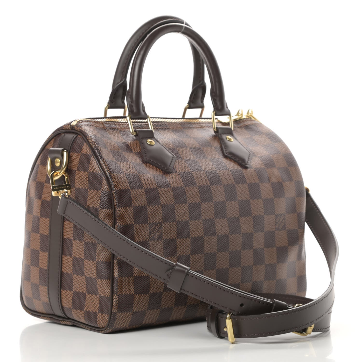 Louis Vuitton Damier Ebene Speedy Bandouliere 25 3 of 13
