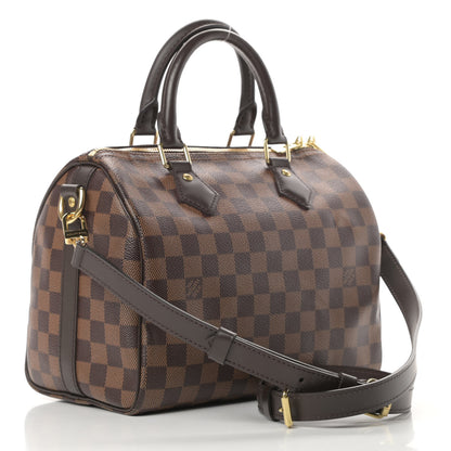 Louis Vuitton Damier Ebene Speedy Bandouliere 25 3 of 13