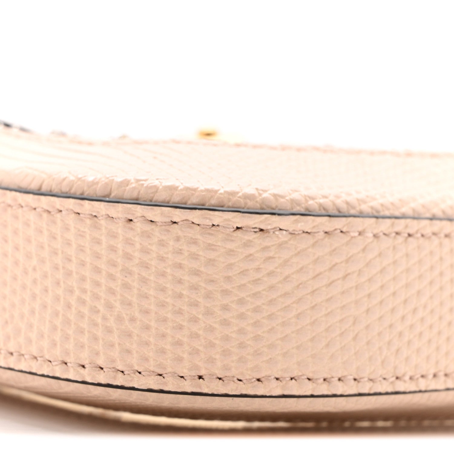 Gucci Lizard Mesh Crystal GG Monogram Mini Jackie 1961 Hobo Light Powder Skin Rose 10 of 10