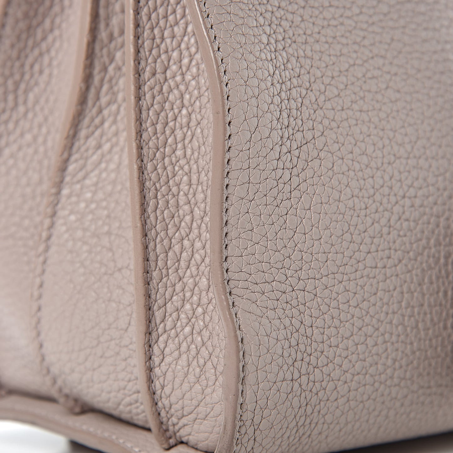Grained Calfskin Baby Sac De Jour Souple Pale Blush
