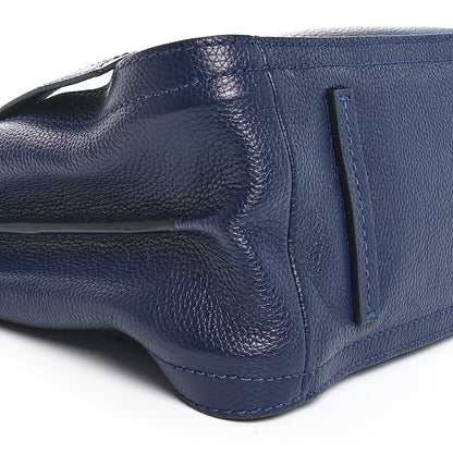 Marc Jacobs Grained Calfskin The Director Tote  Blue Navy 8 of 9
