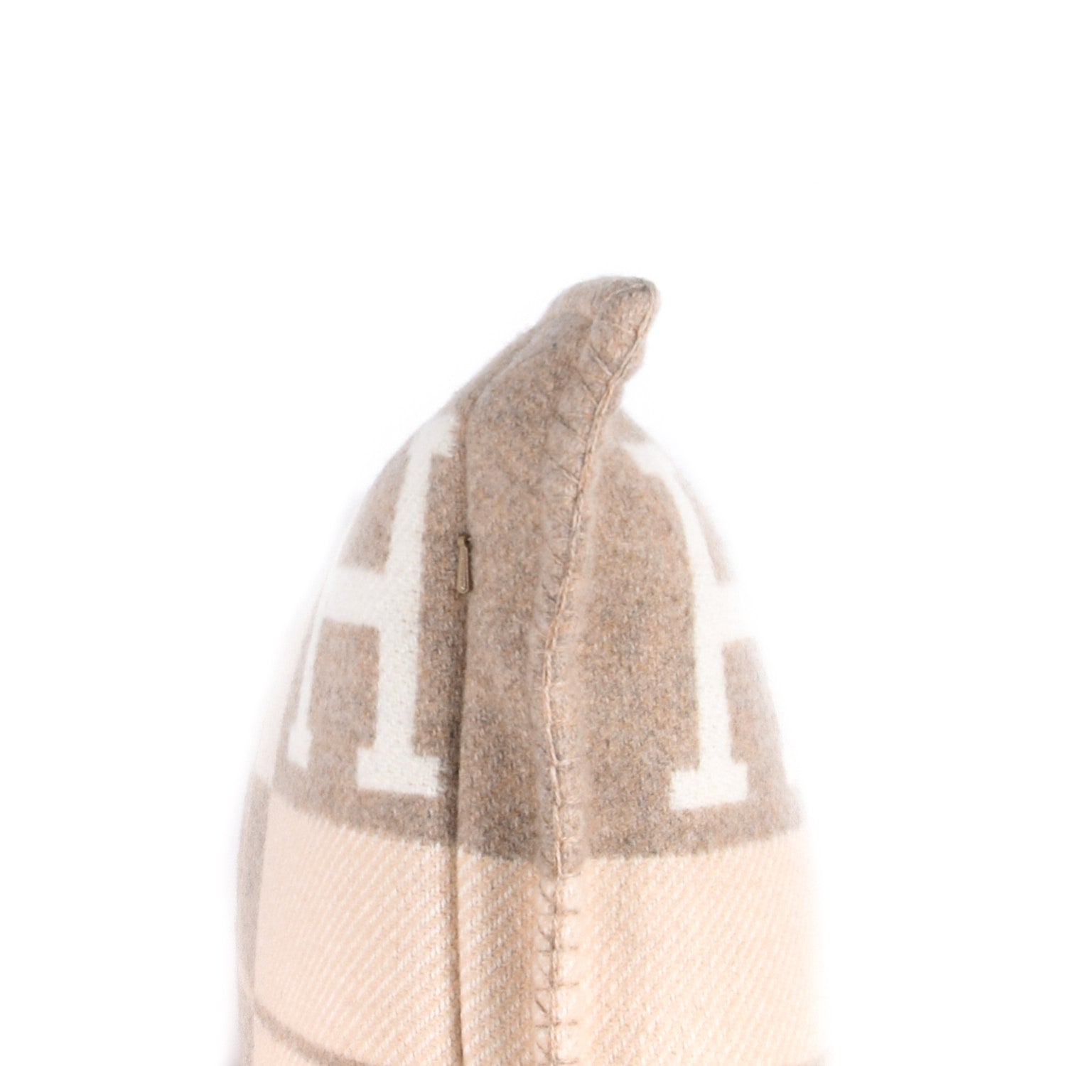 Hermes Wool Cashmere Avalon III Pillow PM Coco Camomille 4 of 4