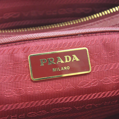 Prada Saffiano Lux Large Tote Fuoco 9 of 11