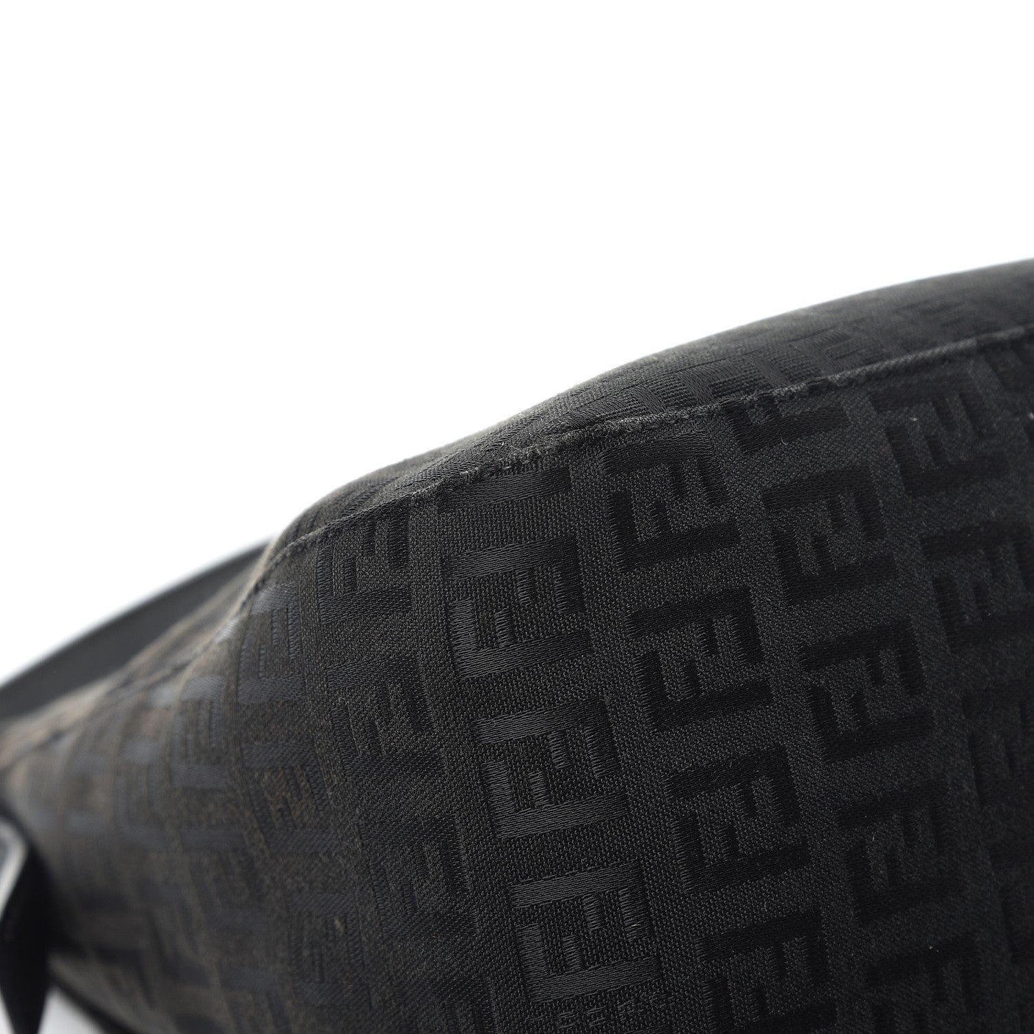 Fendi Zucchino Forever Mama Baguette Black 11 of 14