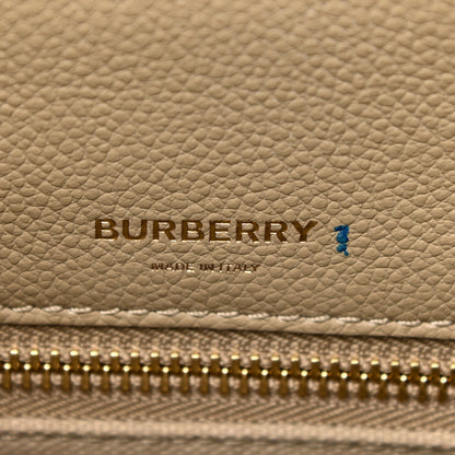 Burberry Grainy Calfskin Title Bag Light Beige 6 of 16