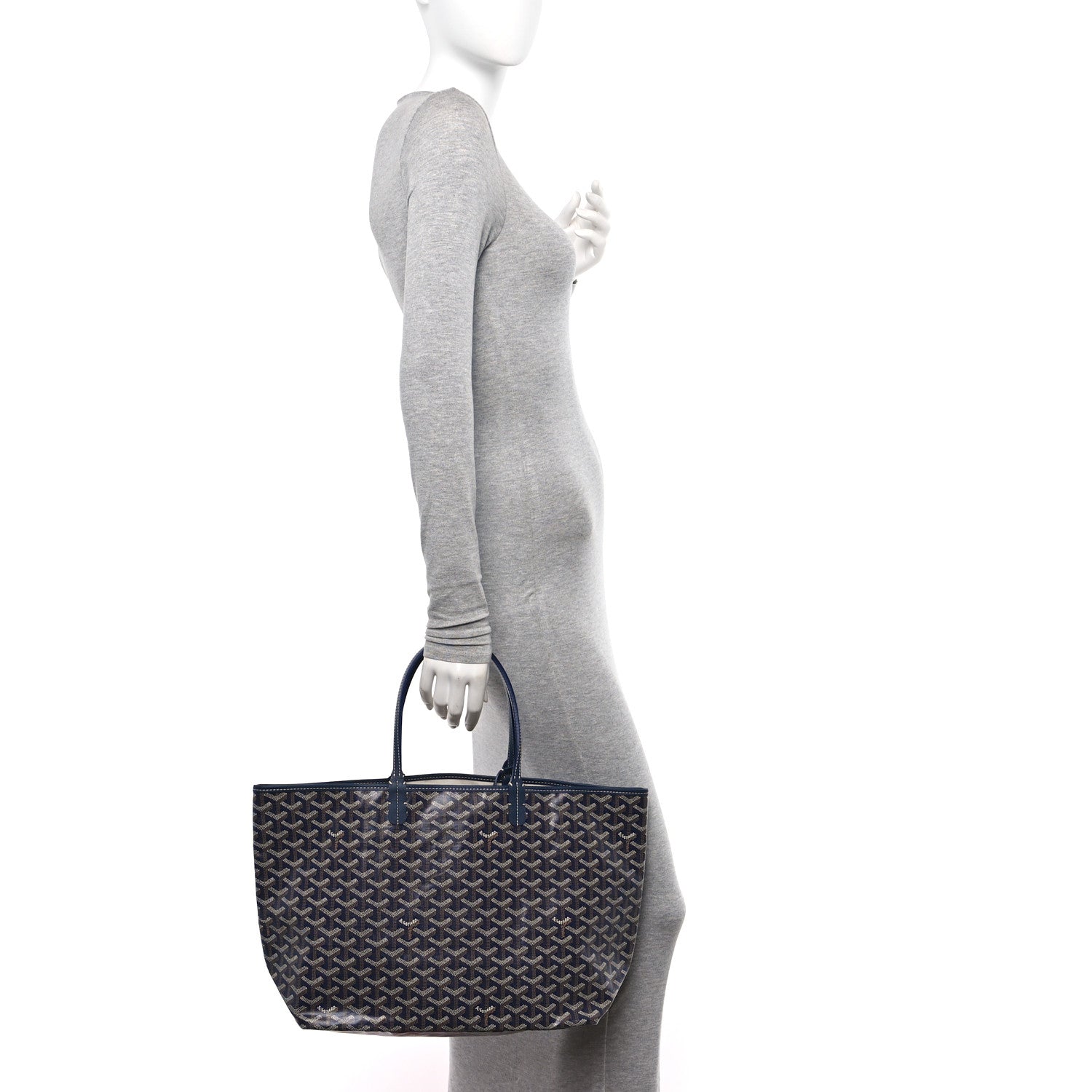 Goyard Goyardine Saint Louis PM Navy 2 of 11