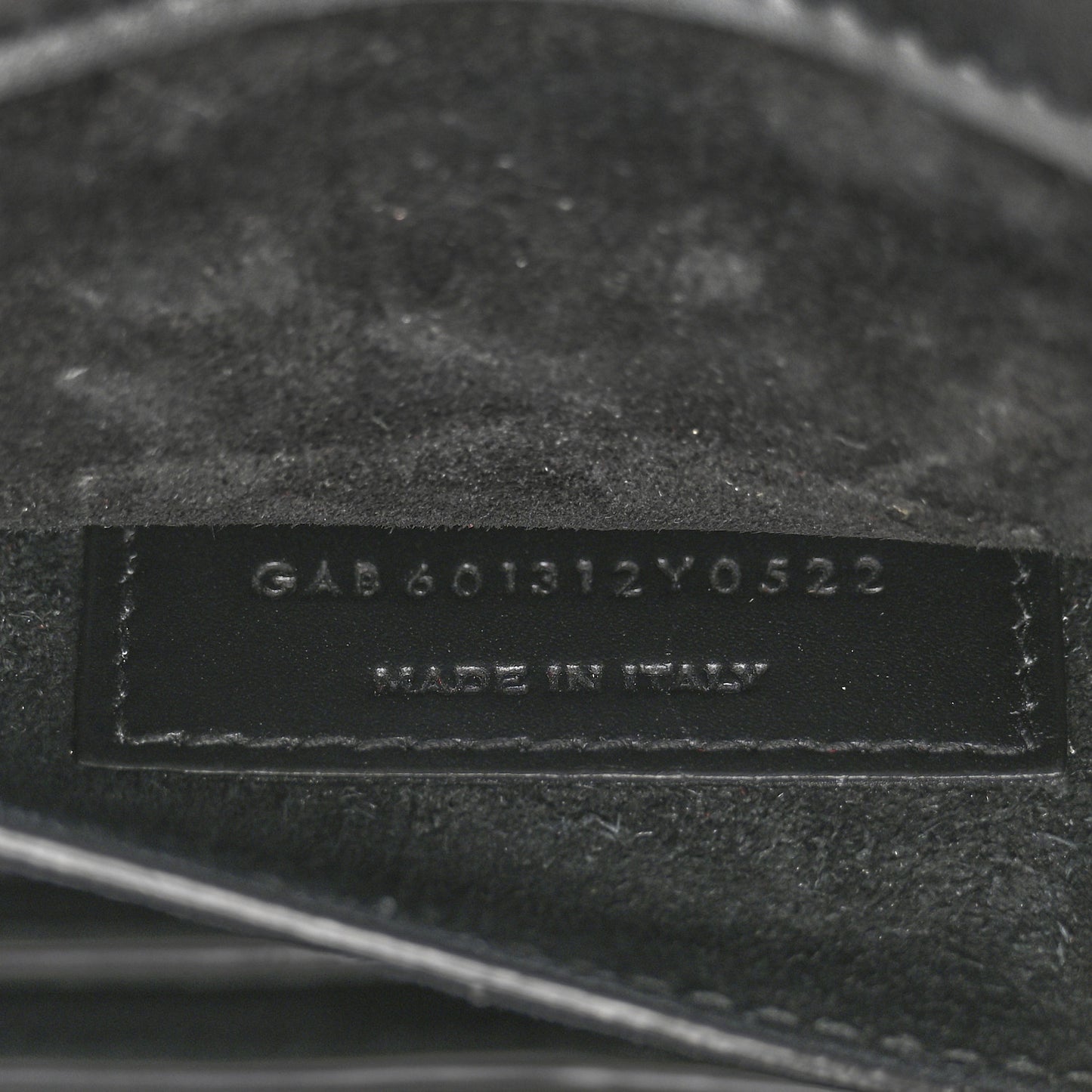 Smooth Calfskin Shoulder Bag Black