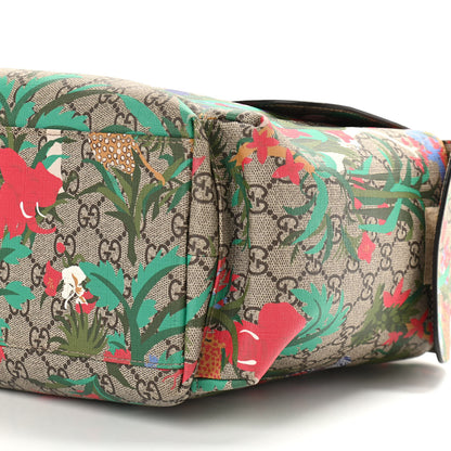Gucci GG Supreme Monogram Jungle Diaper Bag Green 9 of 9