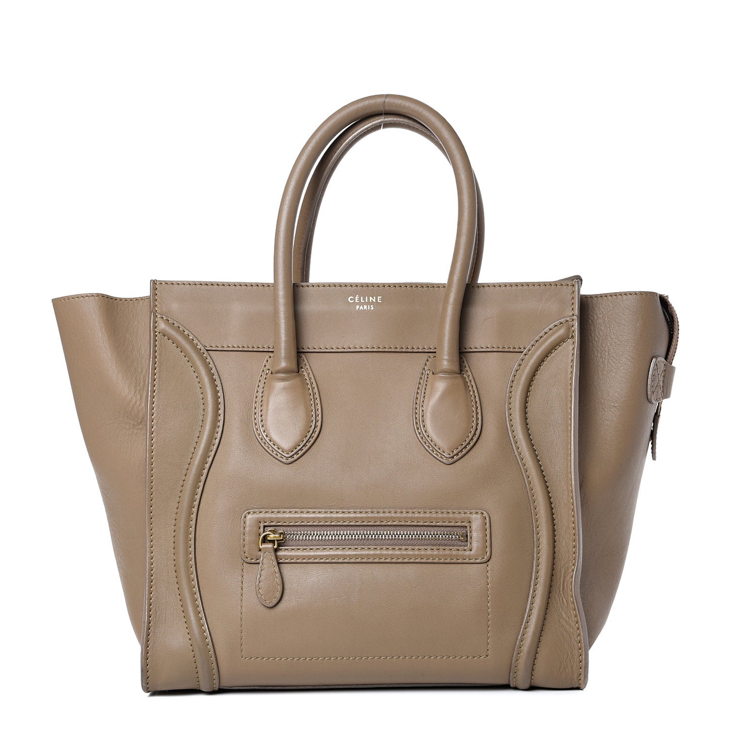 Smooth Calfskin Mini Luggage Dune