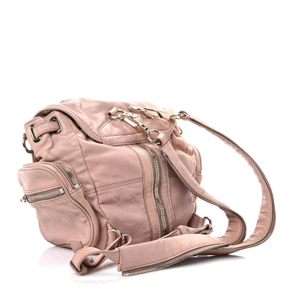 Alexander Wang Lambskin Mini Marti Backpack Pink Gold Hardware 2 of 23