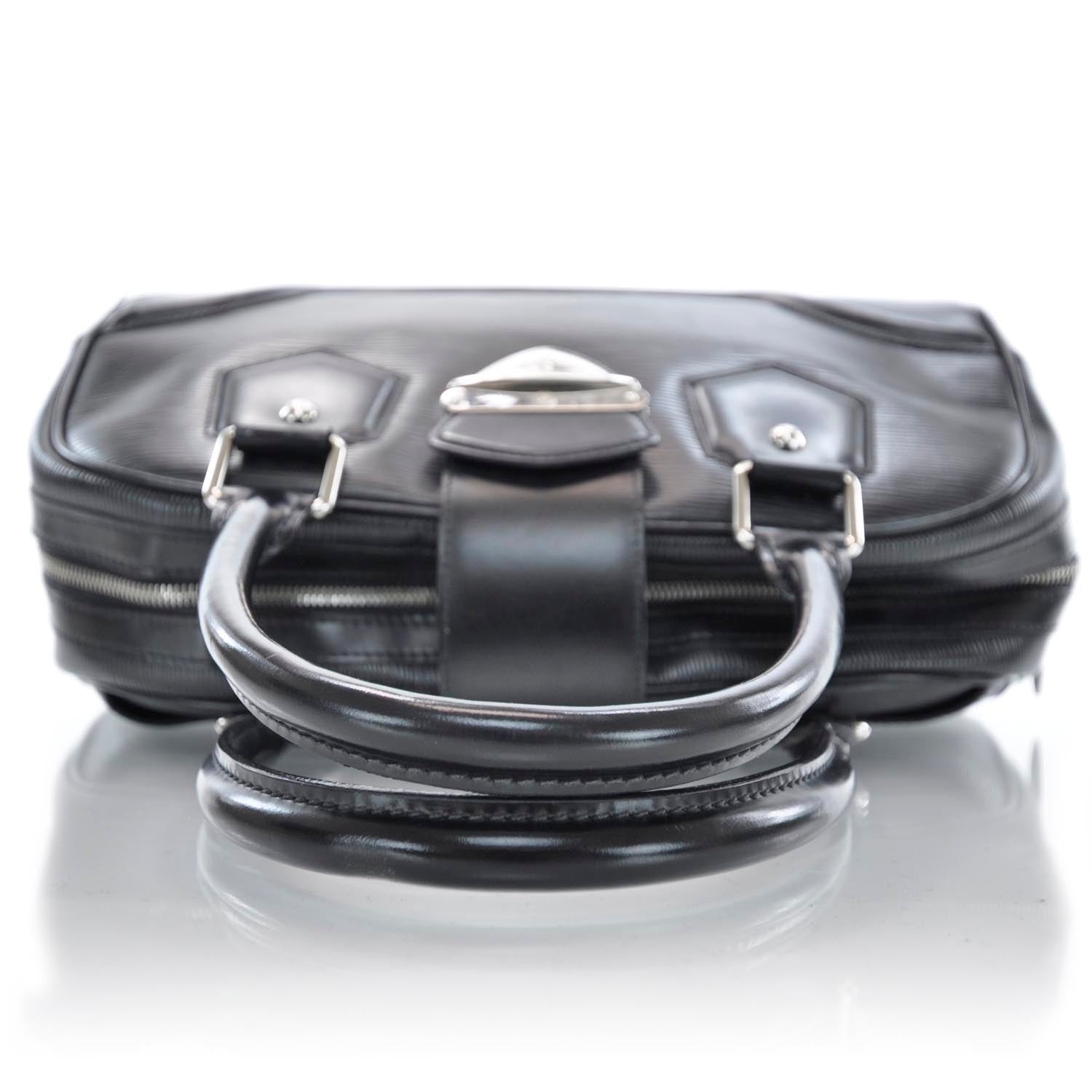 Louis Vuitton Epi Bowling Montaigne GM Black 5 of 9