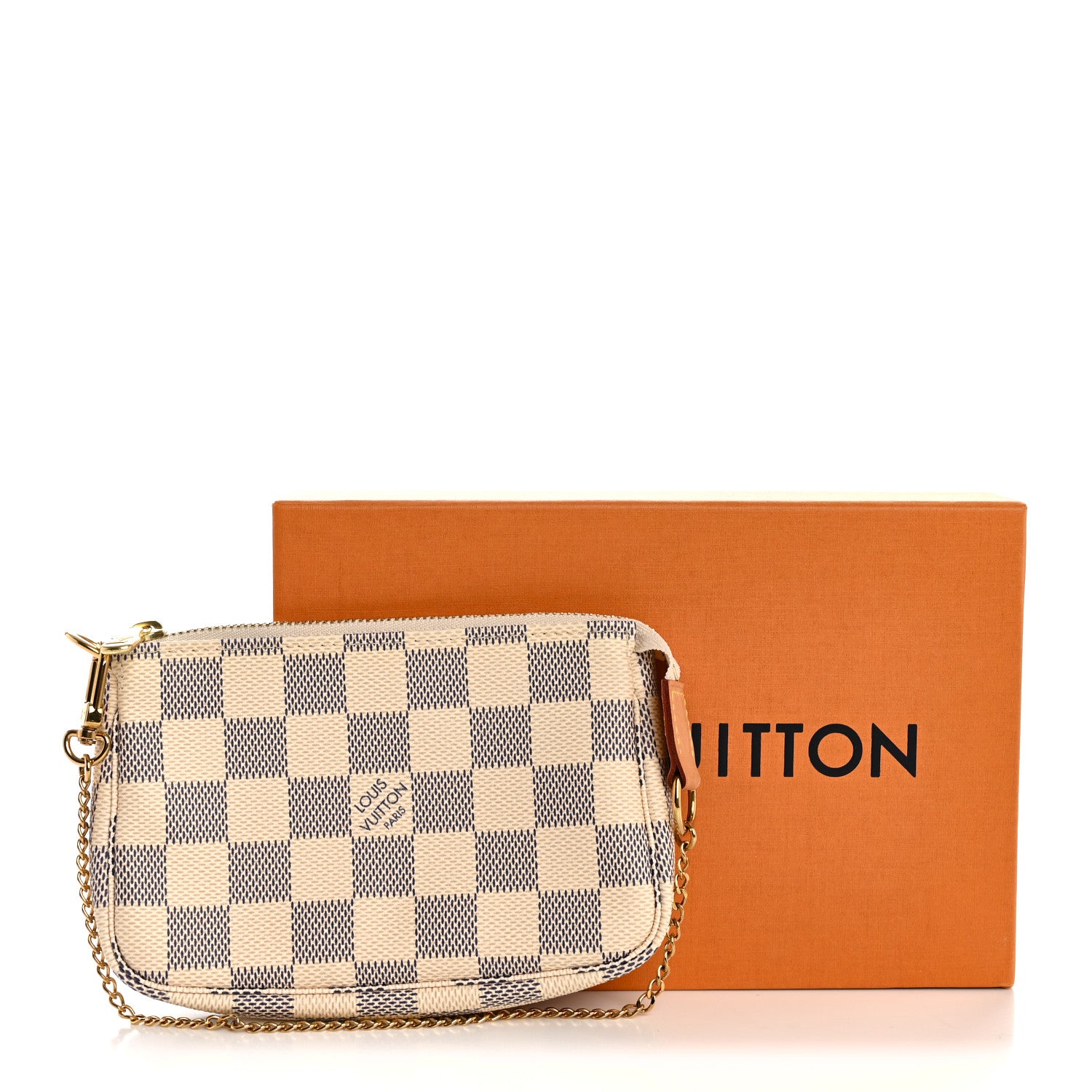 Louis Vuitton Damier Azur Mini Pochette Accessories 8 of 8