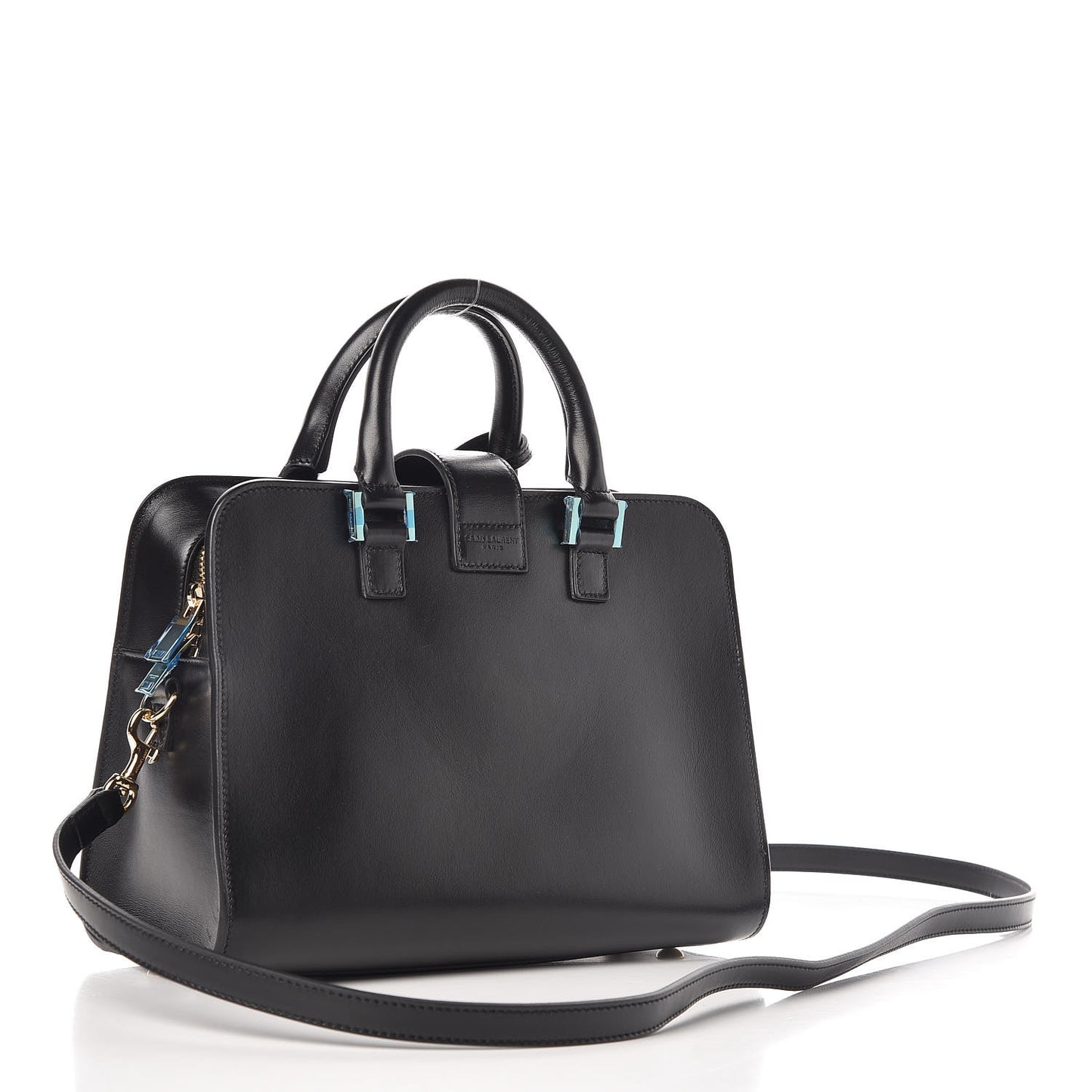 Calfskin Monogram Baby Cabas Black