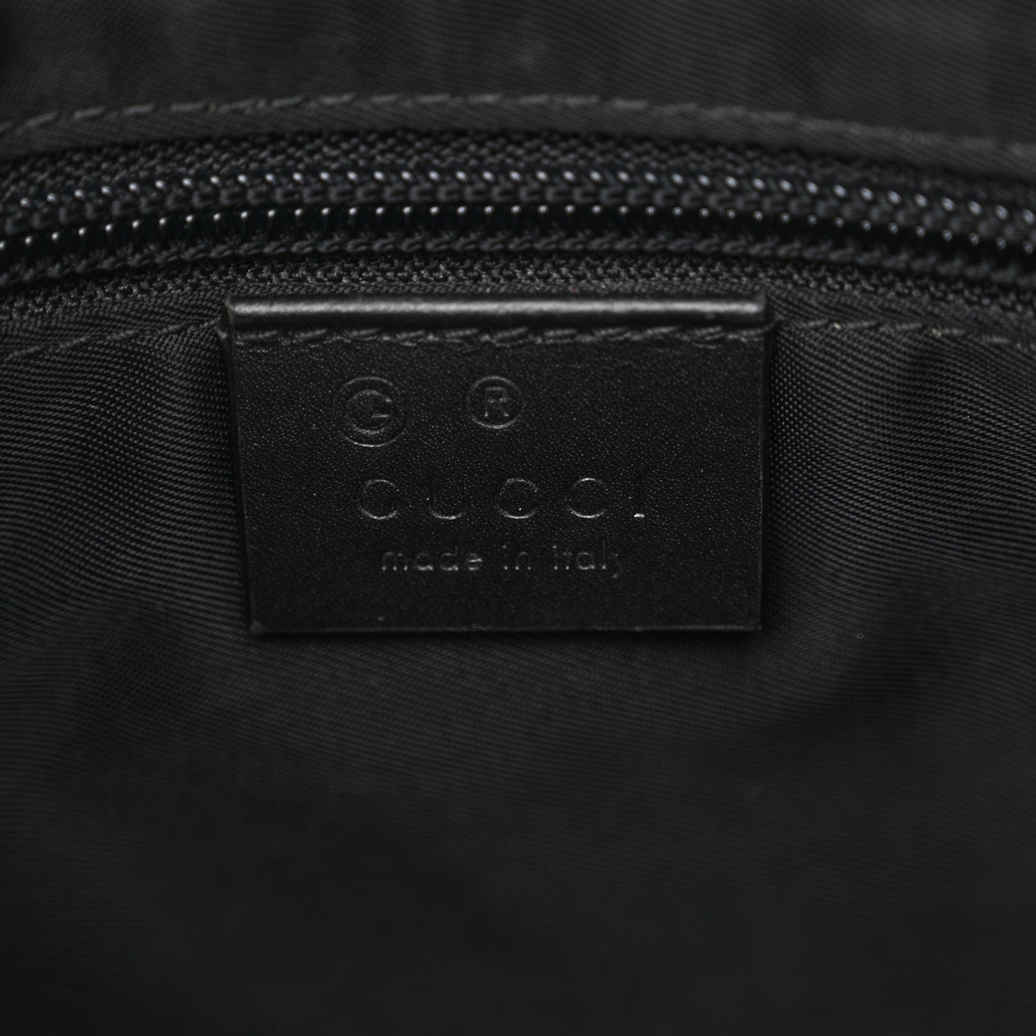 Gucci Techno Canvas Selleria Calfskin Web Small Flat Messenger Bag Black 6 of 11
