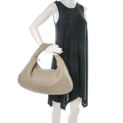 Bottega Veneta Nappa Intrecciato Medium Veneta Hobo Limo 2 of 11