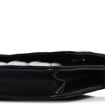 Chanel Caviar Quilted Wallet on Chain WOC Black 11 of 12