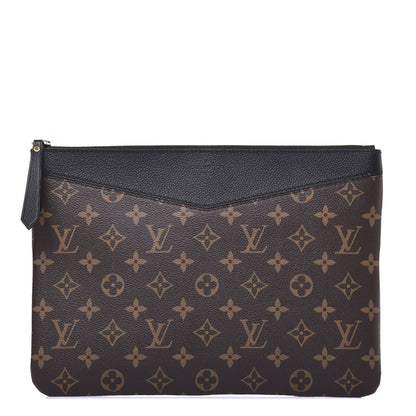 Louis Vuitton Monogram Daily Pouch Black 1 of 10