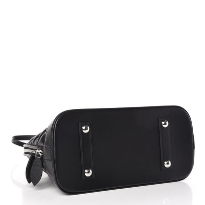 Louis Vuitton Lambskin Studded Malletage Alma PM Black 4 of 10