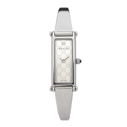 Gucci Stainless Steel Diamond 12mm 1500L Horsebit Quartz Watch 1 of 6