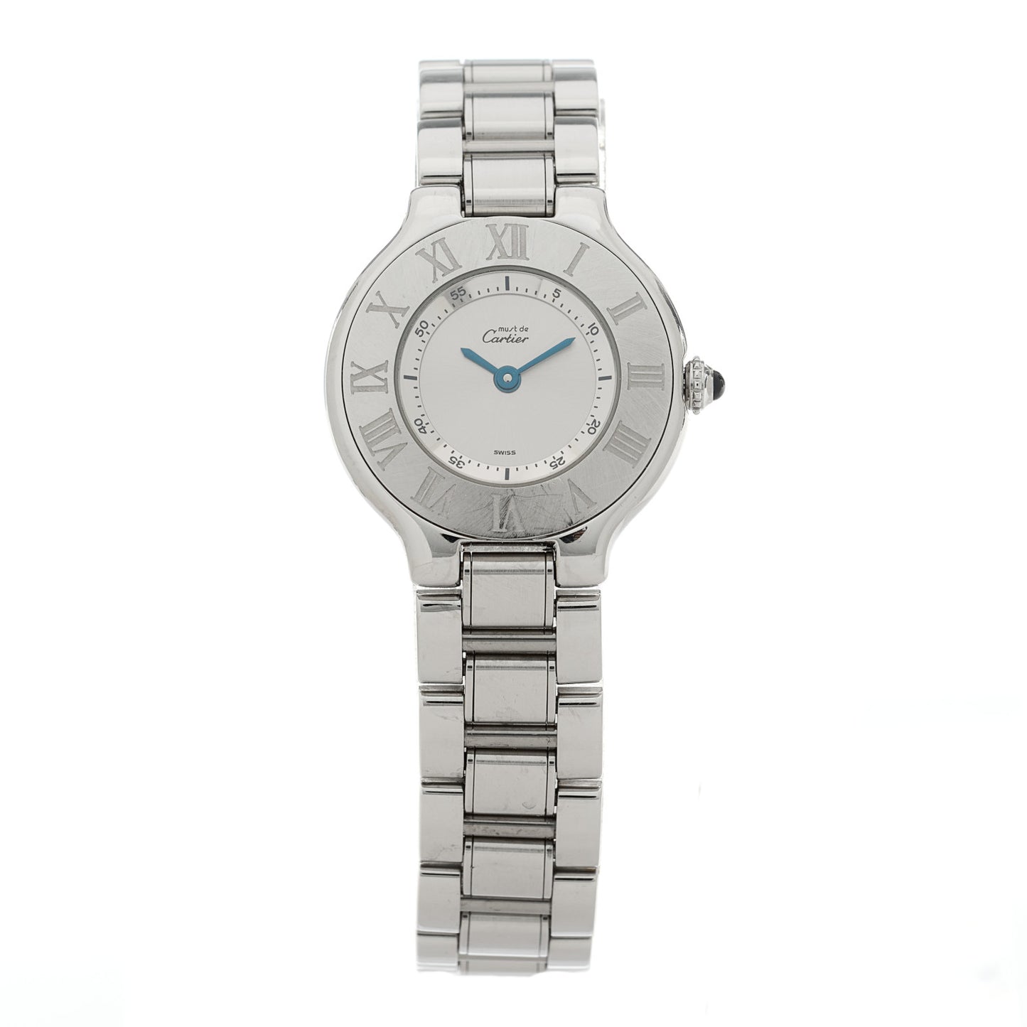 Stainless Steel 28mm Must De 21 Quartz Watch