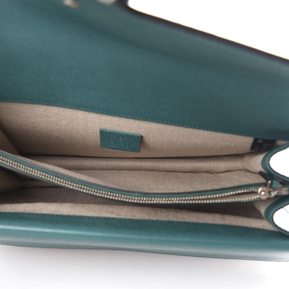 Gucci Calfskin Blooms Print Medium Dionysus Shoulder Bag Bright Emerald Multicolor 5 of 10
