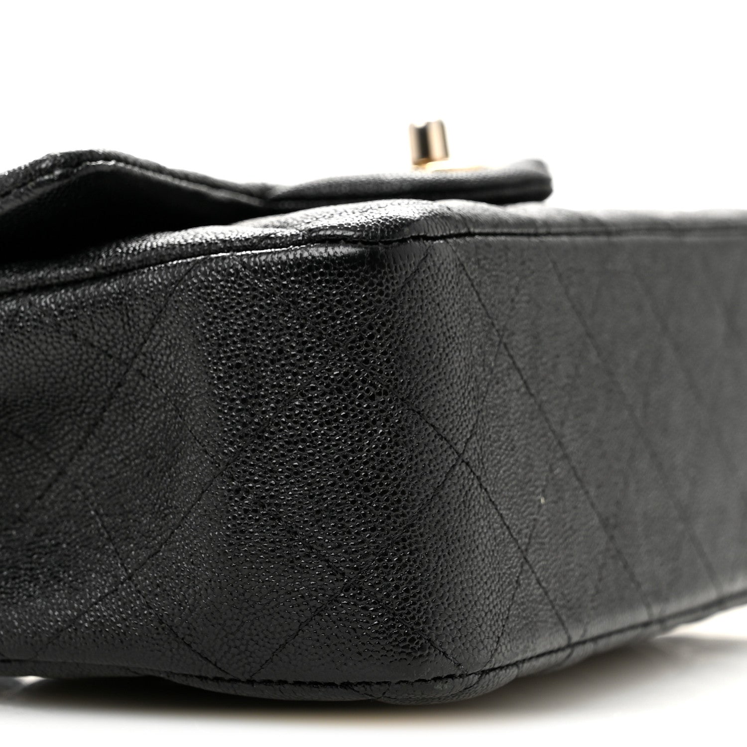 Chanel Caviar Quilted Mini Top Handle Rectangular Flap Black 9 of 14