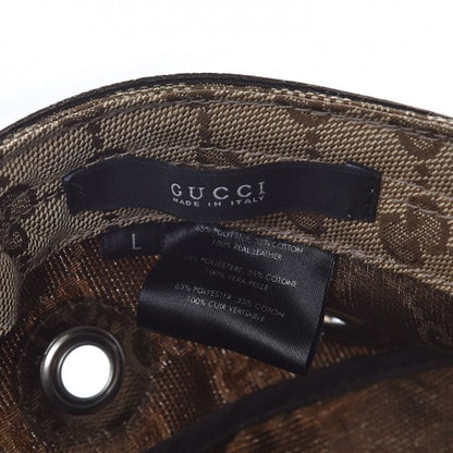Gucci Monogram Military Hat L Brown 8 of 9