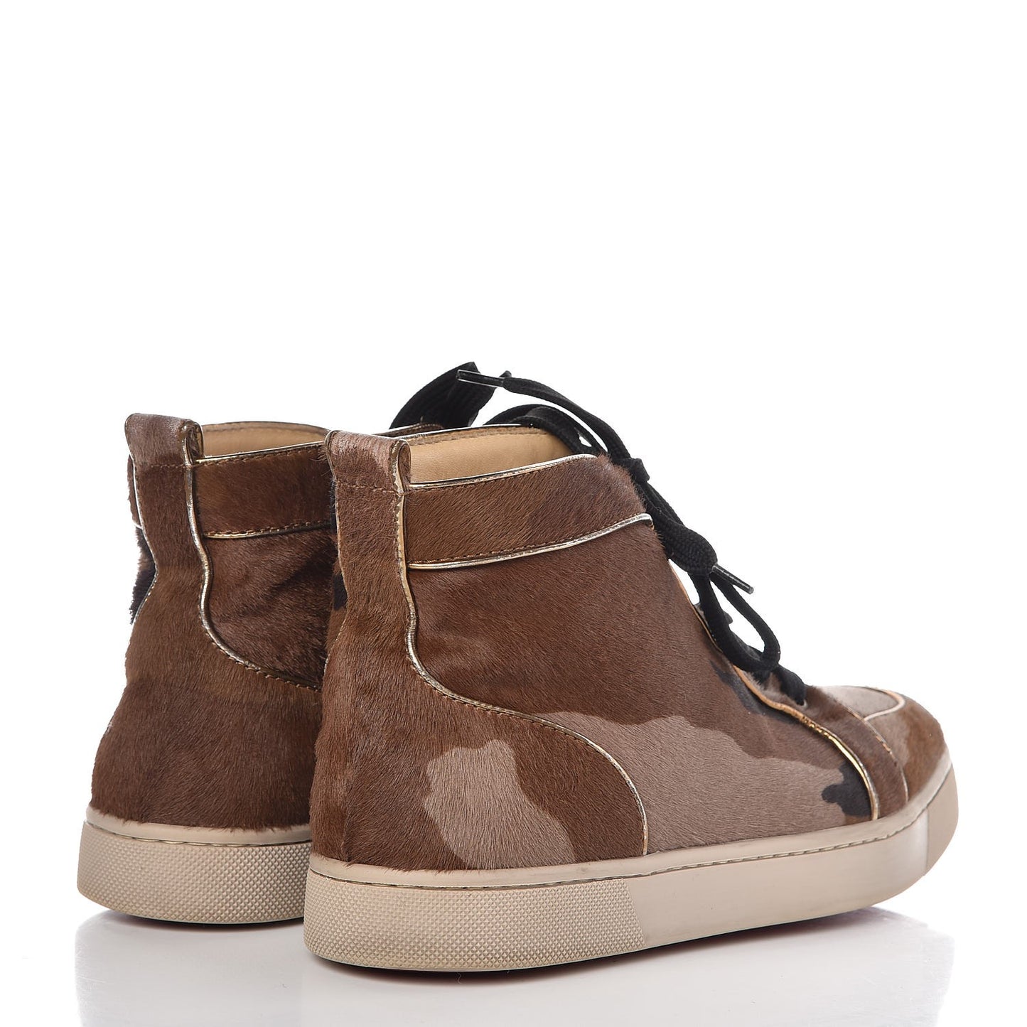 Pony Hair Camo Rantus Orlato Flat Sneakers 37.5