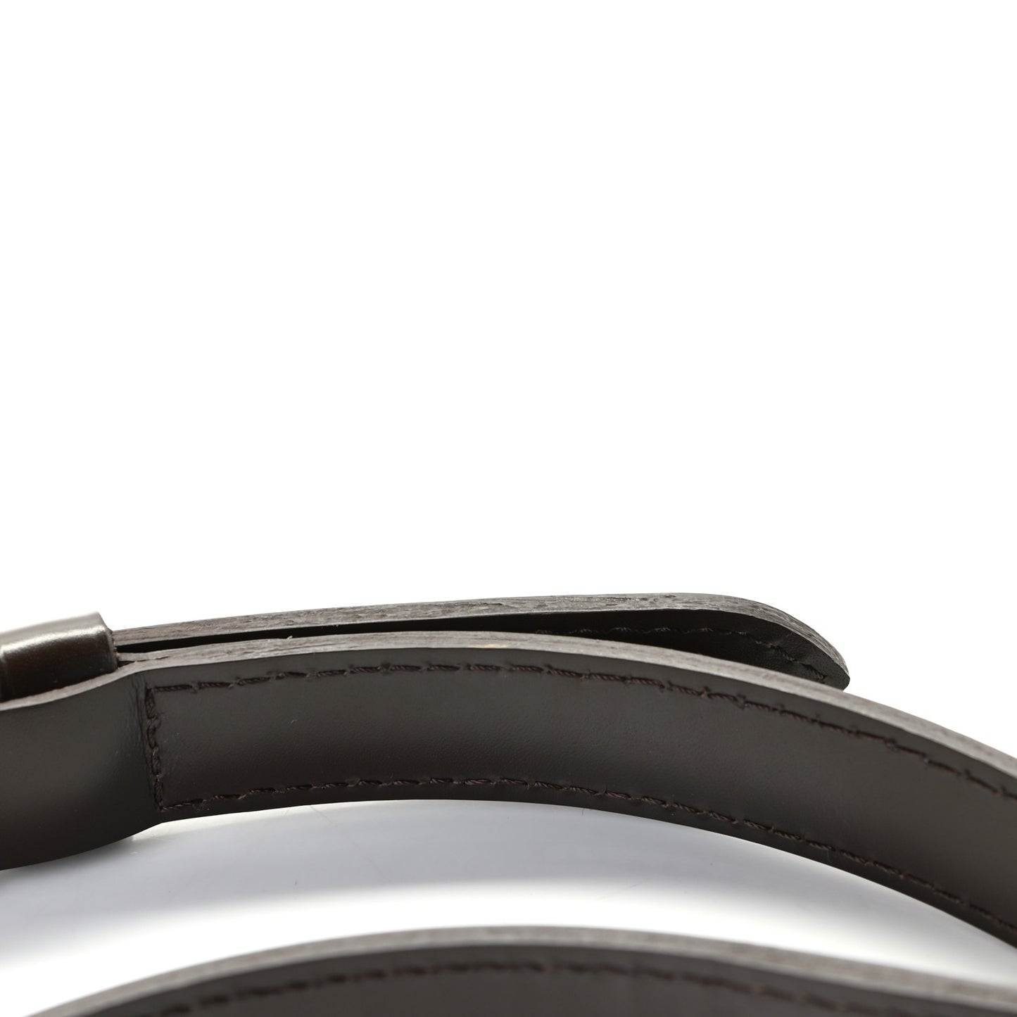 Calfskin Adjustable Bandouliere Shoulder Strap Brown