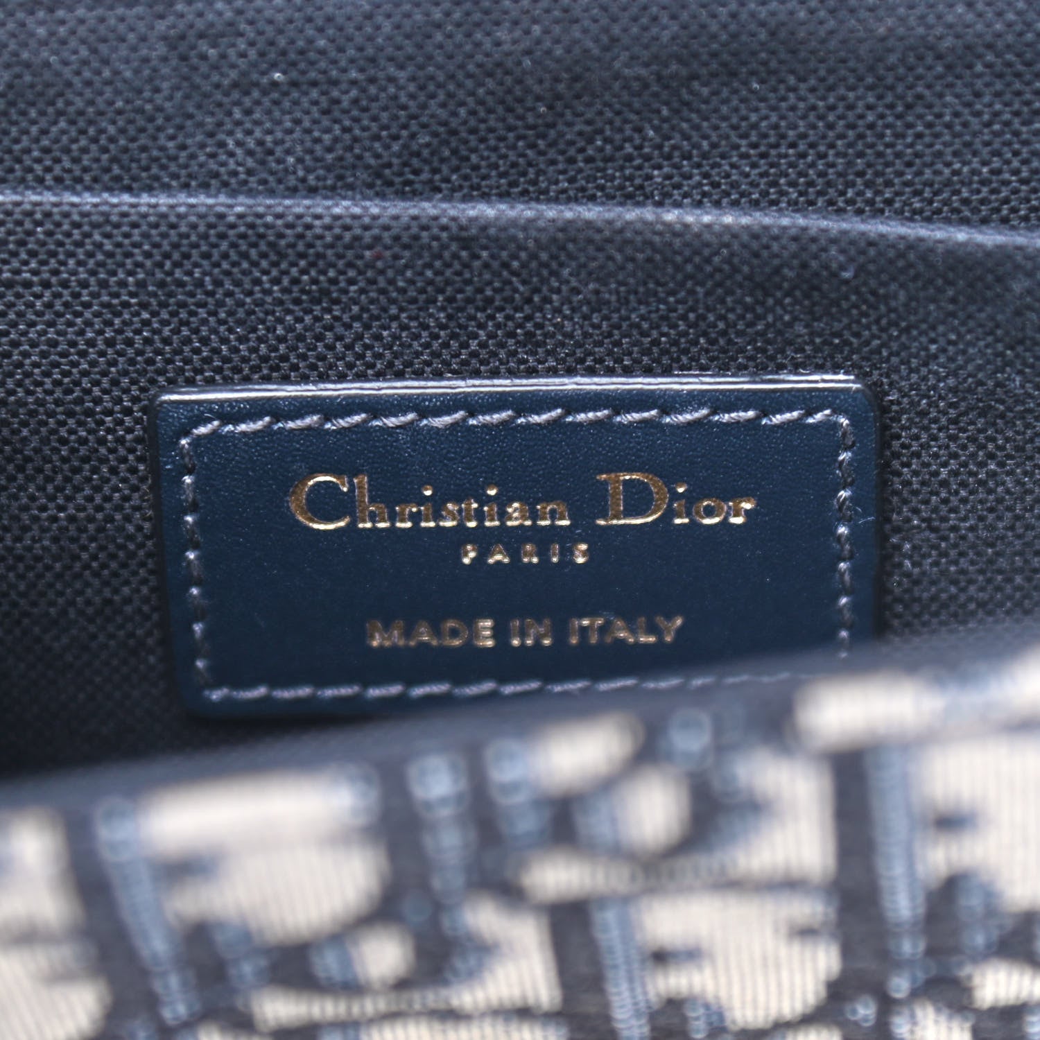 Christian Dior Oblique 30 Montaigne Box Bag Blue 5 of 8