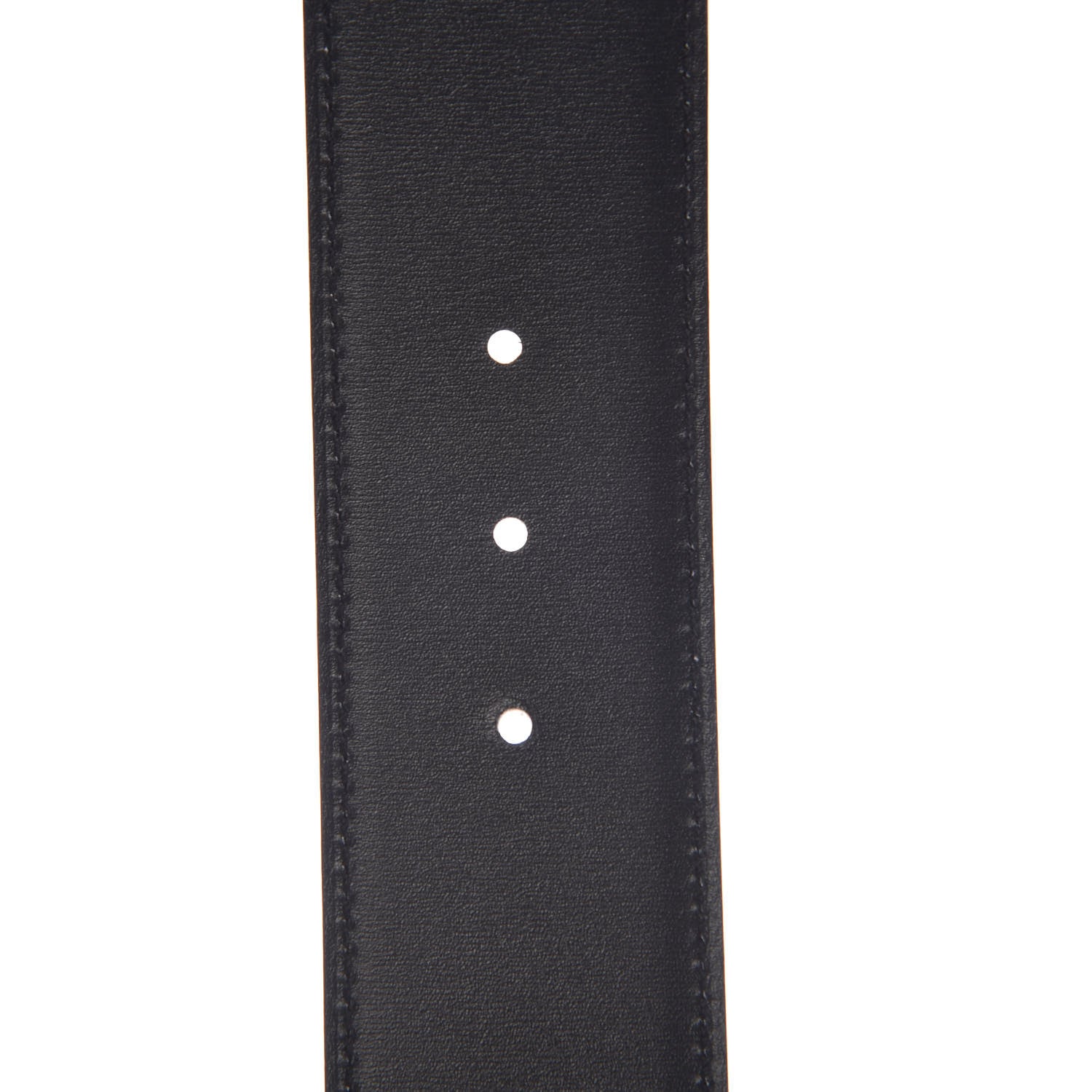 Hermes Chamonix Epsom 42mm Constance 2 Belt 90 Black White 5 of 8