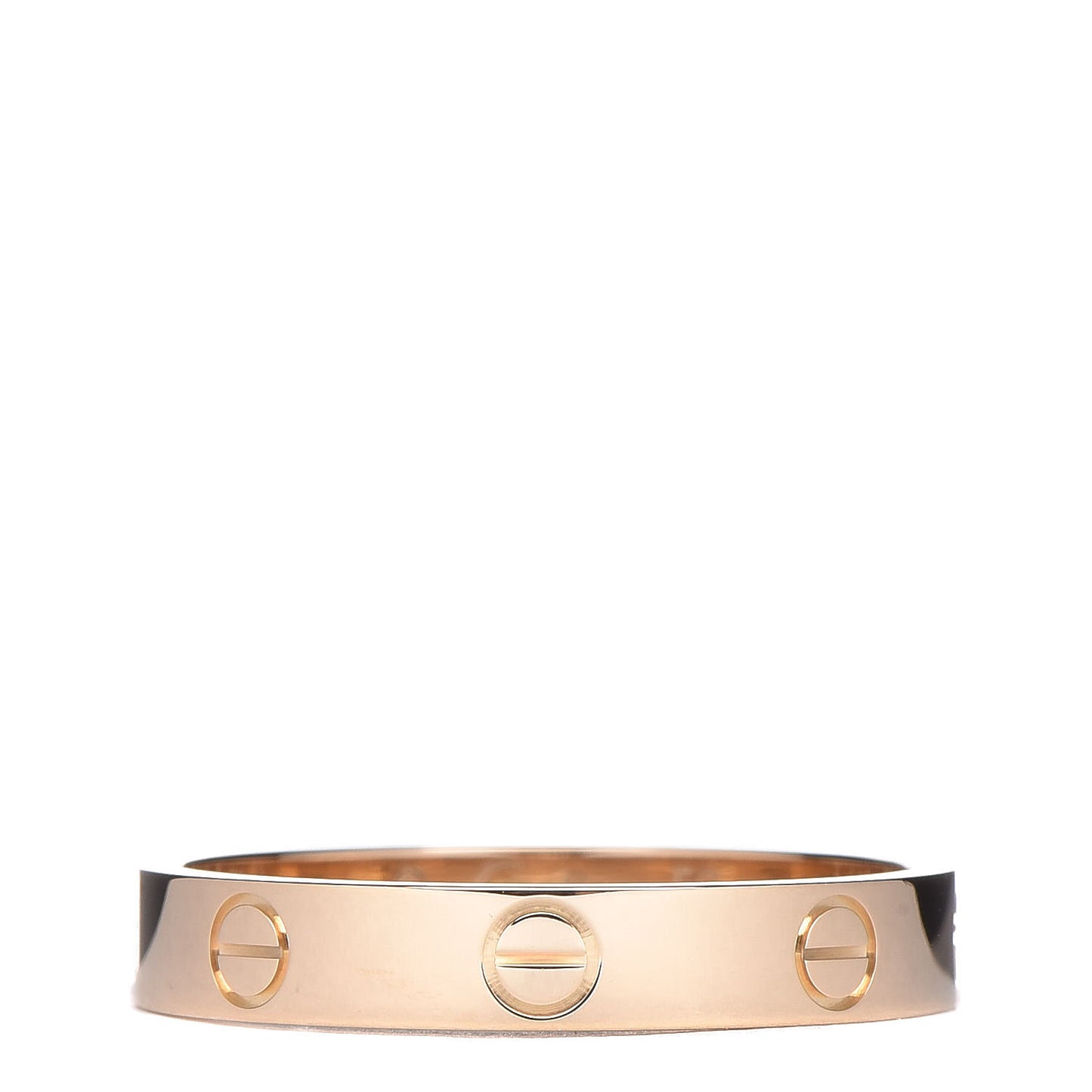 18K Yellow Gold 3.5mm LOVE Wedding Band Ring 59 8.75