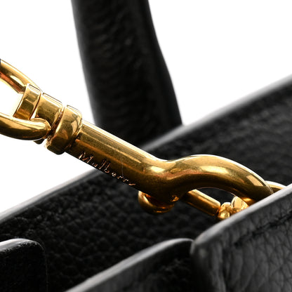 Mulberry Classic Grain Small Bayswater Zip Tote  Black 10 of 13