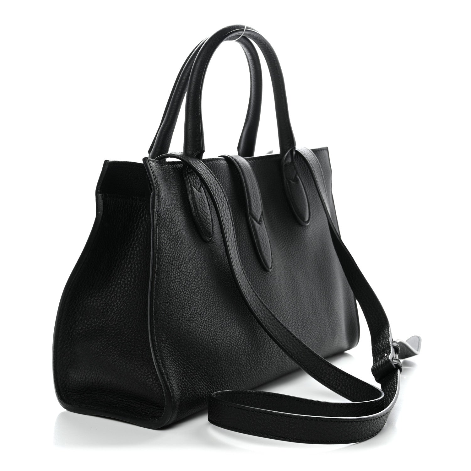 Gucci Soft Calfskin Small Jackie Top Handle Bag Black 3 of 10