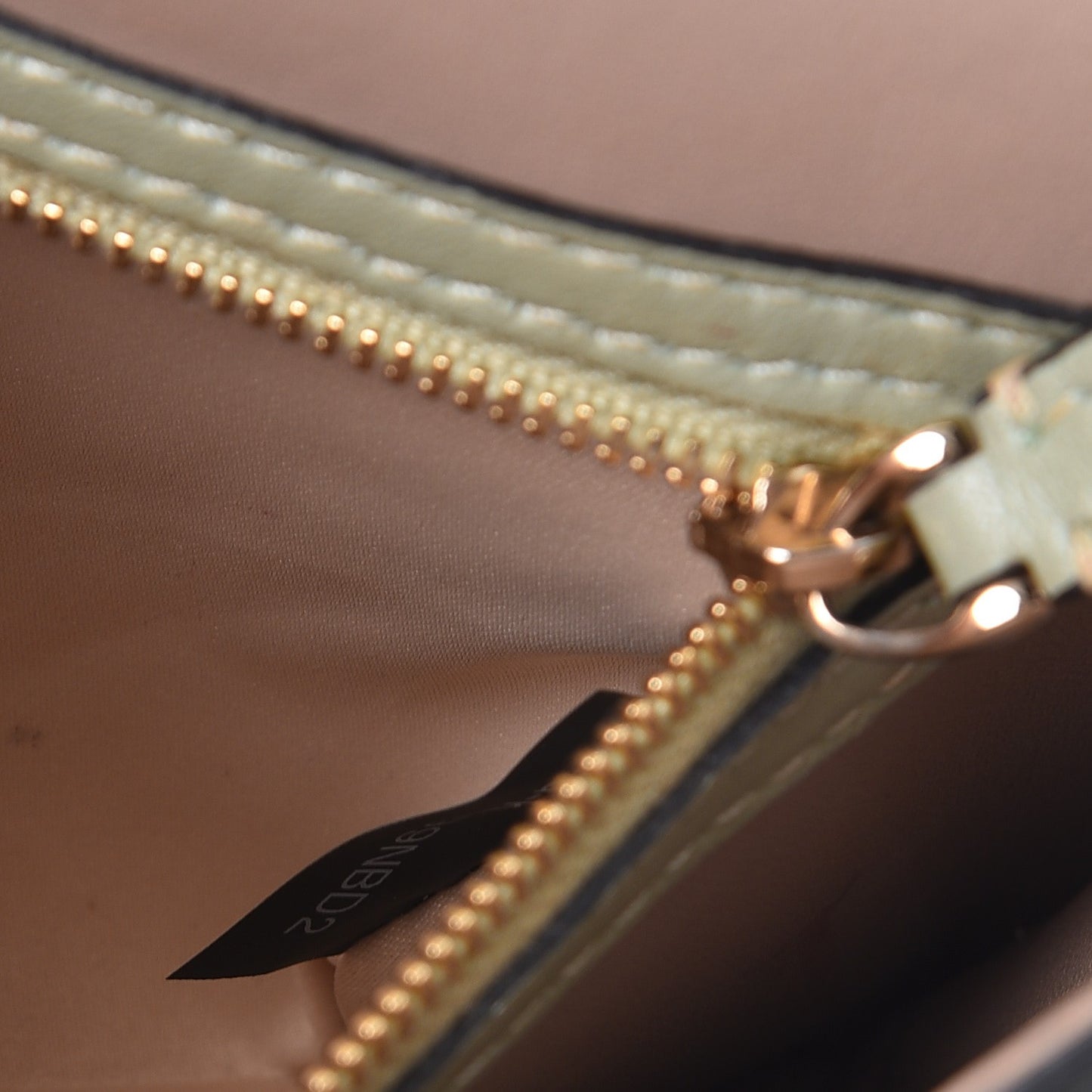 Nappa Rockstud Wristlet Clutch Green Tea Sorbet