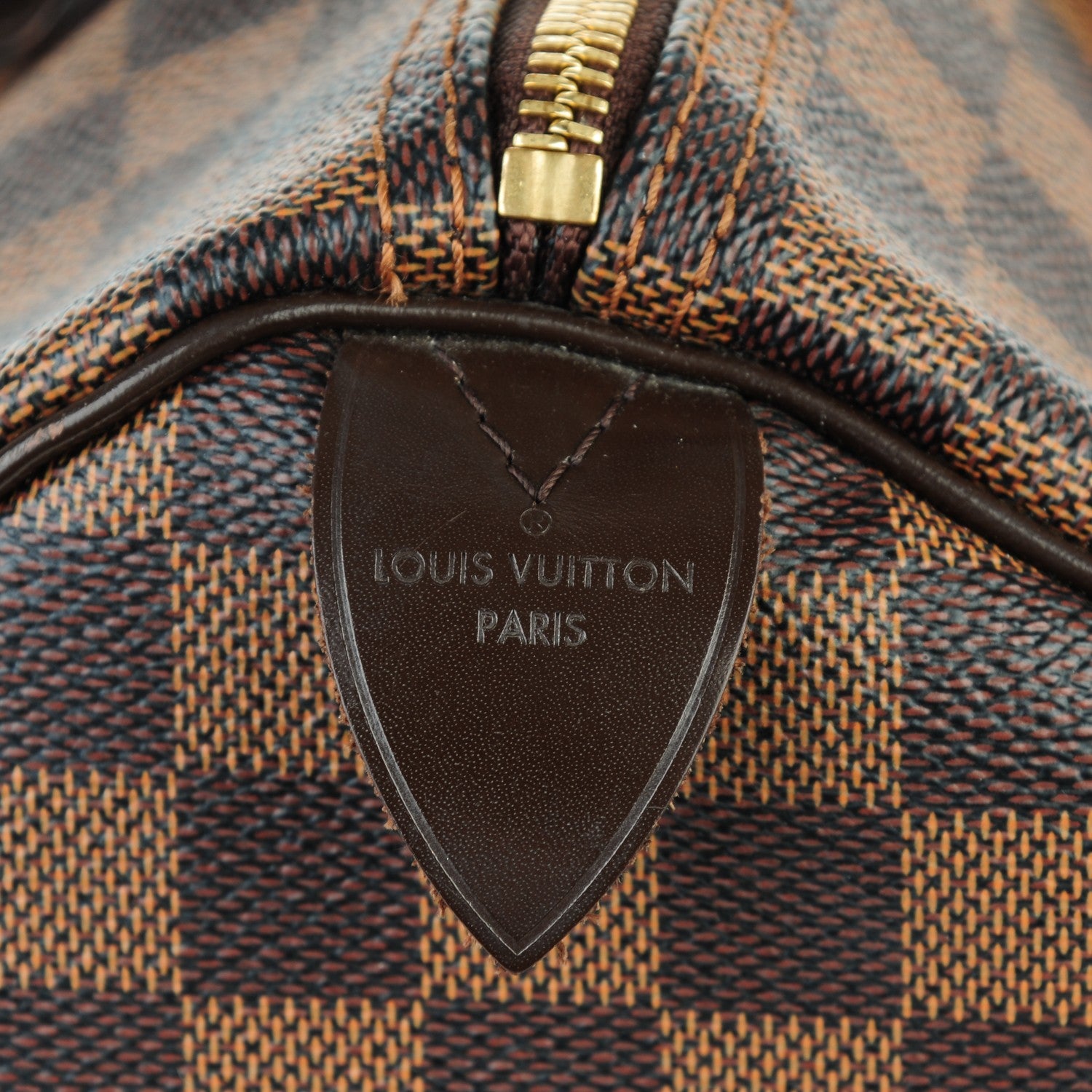 Louis Vuitton Damier Ebene Speedy 35 5 of 11